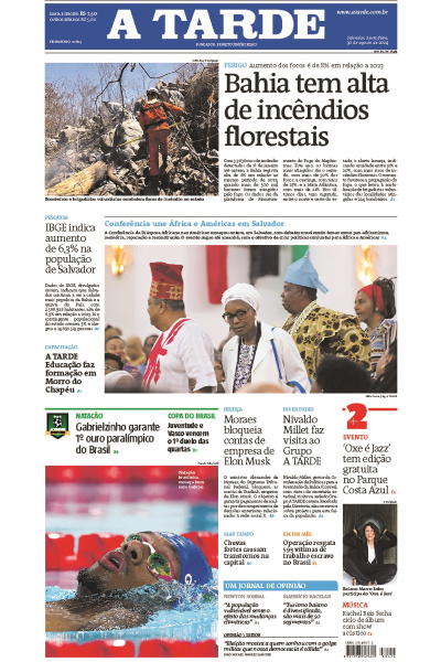 A TARDE - Edição de 30 de Agosto de 2024