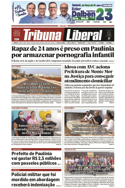 Tribuna Liberal - Edição de 31 de Agosto de 2024
