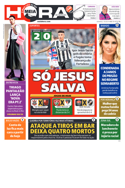 MEIA HORA - Edição de 01 de Setembro de 2024