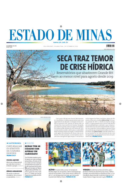 Estado de Minas - Edição de 02 de Setembro de 2024