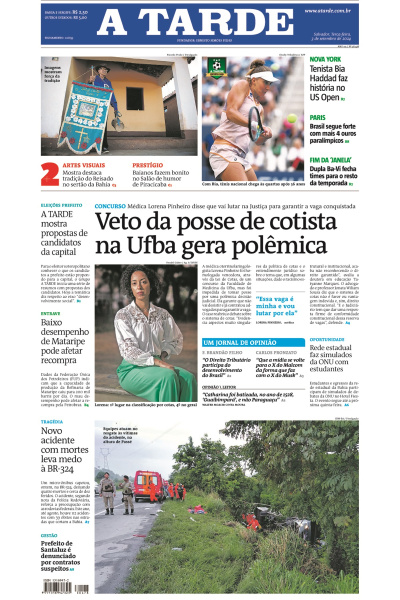 A TARDE - Edição de 03 de Setembro de 2024