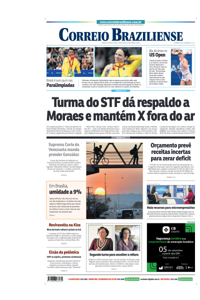 Correio Braziliense - Edição de 03 de Setembro de 2024