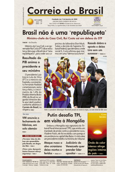 Correio do Brasil - Edição de 04 de Setembro de 2024