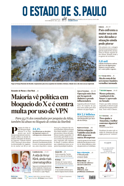 Estadão - Edição de 05 de Setembro de 2024