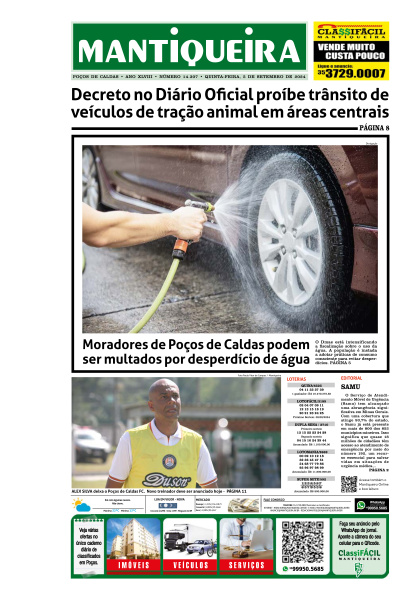 Mantiqueira - Edição de 05 de Setembro de 2024