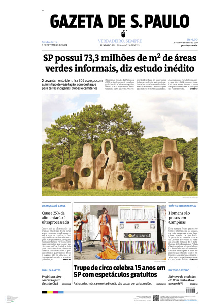 Gazeta de S. Paulo - Edição de 06 de Setembro de 2024