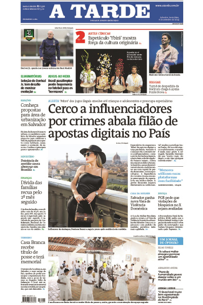 A TARDE - Edição de 06 de Setembro de 2024