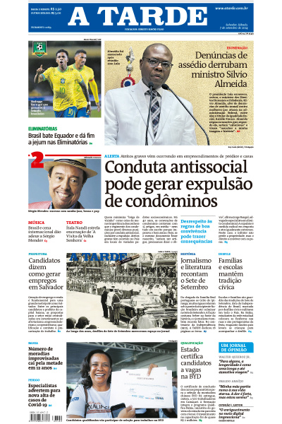 A TARDE - Edição de 07 de Setembro de 2024