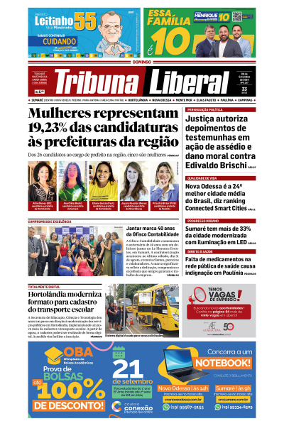 Tribuna Liberal - Edição de 08 de Setembro de 2024