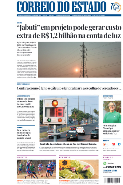 Correio do Estado - Edição de 07 de Setembro de 2024