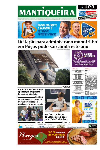 Mantiqueira - Edição de 07 de Setembro de 2024