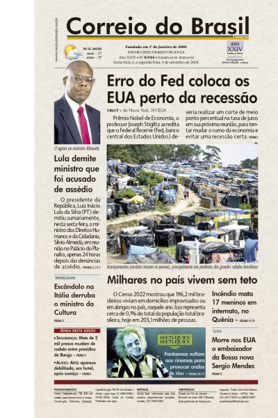 Correio do Brasil - Edição de 08 de Setembro de 2024