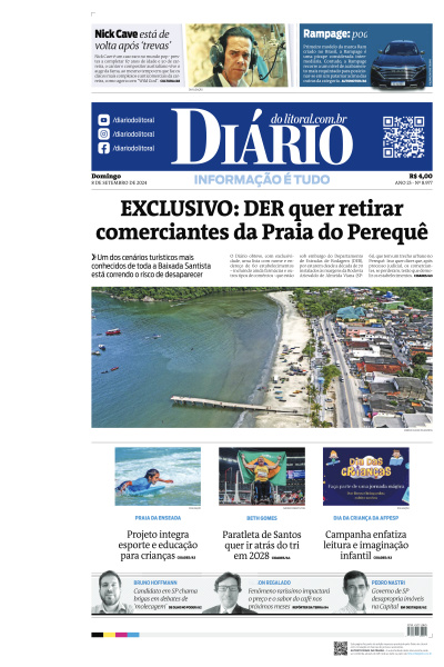 Diário do Litoral - Edição de 08 de Setembro de 2024