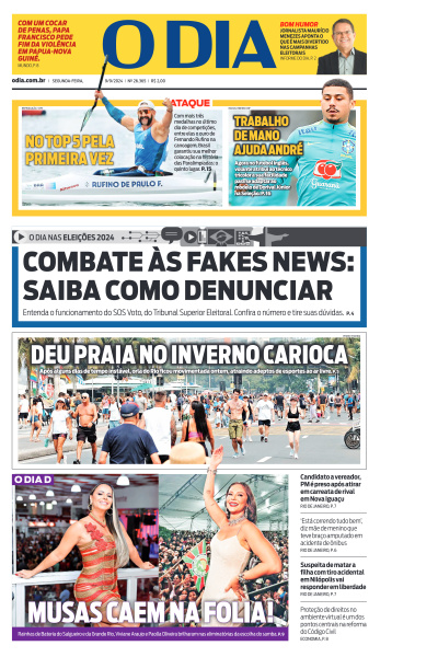 O DIA - Edição de 09 de Setembro de 2024