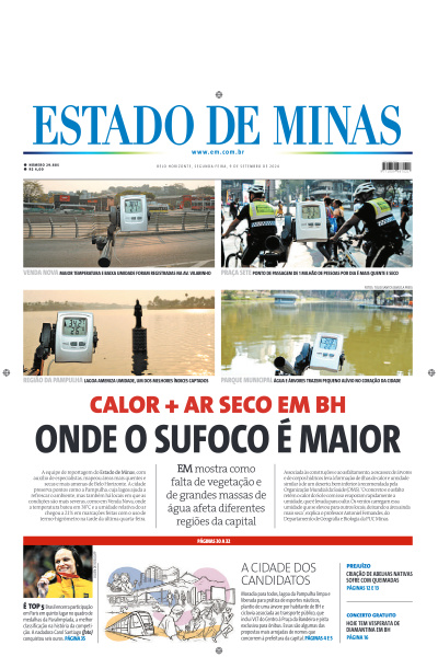 Estado de Minas - Edição de 09 de Setembro de 2024