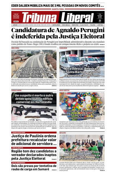 Tribuna Liberal - Edição de 11 de Setembro de 2024