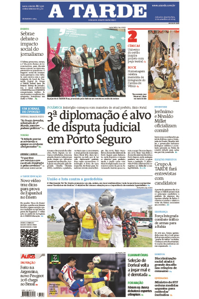 A TARDE - Edição de 11 de Setembro de 2024