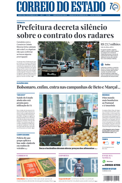 Correio do Estado - Edição de 11 de Setembro de 2024