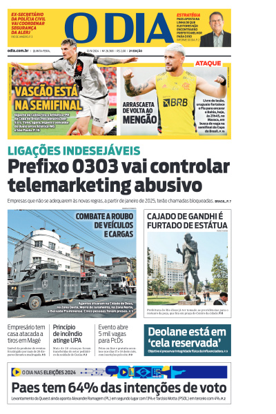 O DIA - Edição de 12 de Setembro de 2024