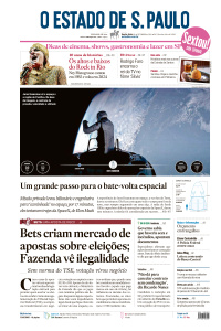 Estadão - Edição de 13 de Setembro de 2024