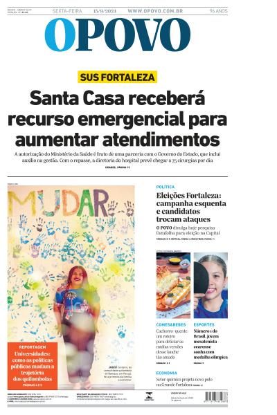 O POVO - Edição de 13 de Setembro de 2024