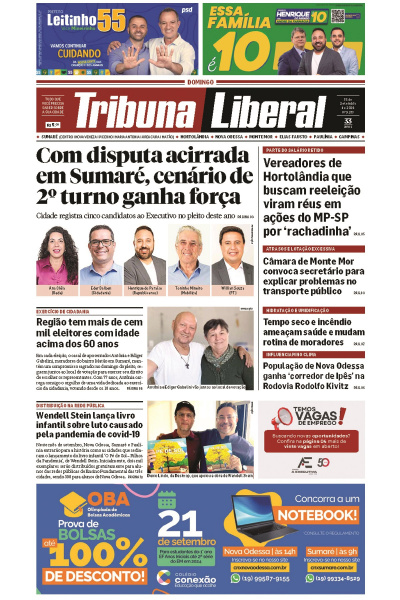 Tribuna Liberal - Edição de 15 de Setembro de 2024