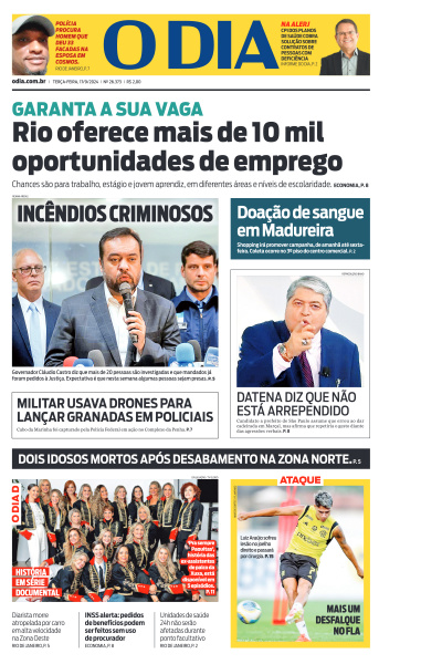 O DIA - Edição de 17 de Setembro de 2024