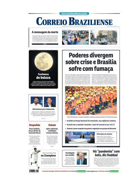 Correio Braziliense - Edição de 18 de Setembro de 2024