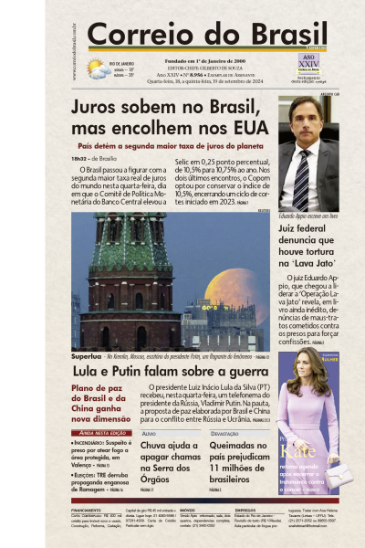 Correio do Brasil - Edição de 19 de Setembro de 2024