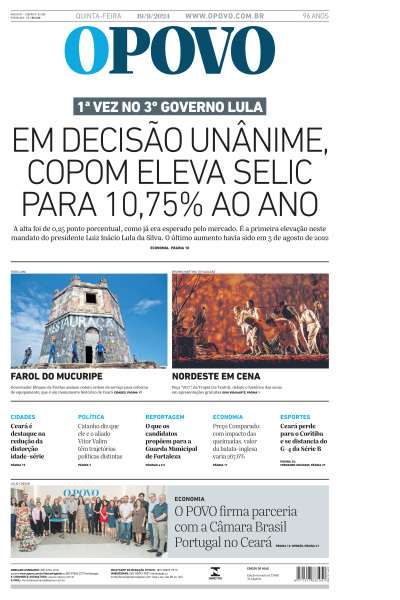 O POVO - Edição de 19 de Setembro de 2024