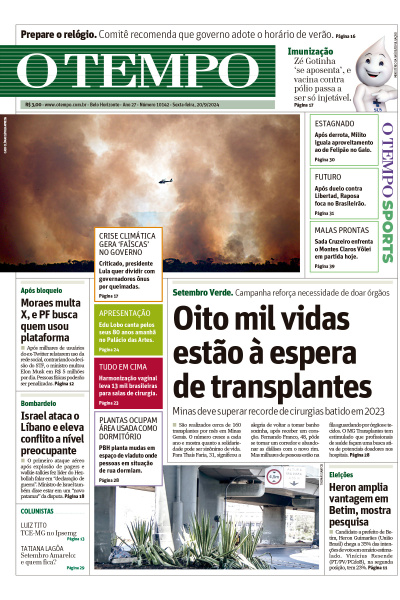O TEMPO - Edição de  20 de Setembro de 2024