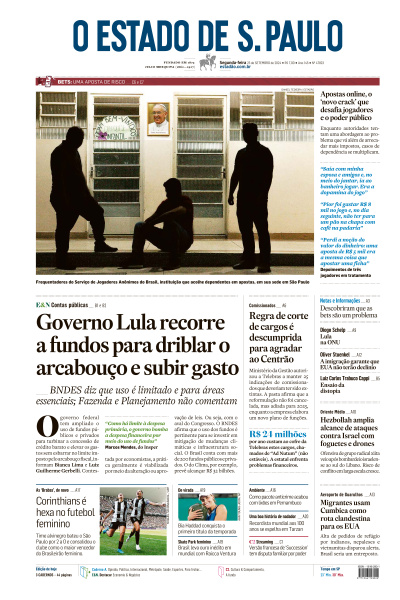 Estadão - Edição de 23 de Setembro de 2024