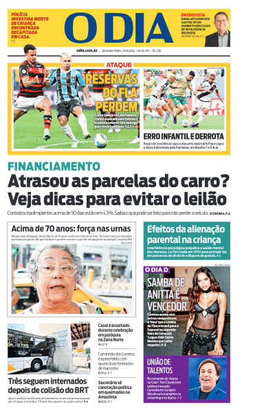 O DIA - Edição de 23 de Setembro de 2024