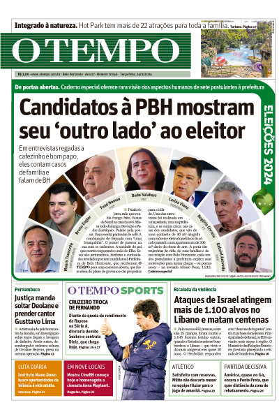 O TEMPO - Edição de  24 de Setembro de 2024
