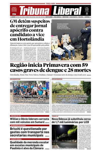 Tribuna Liberal - Edição de 24 de Setembro de 2024