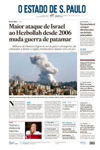 Estadão - Edição de 24 de Setembro de 2024