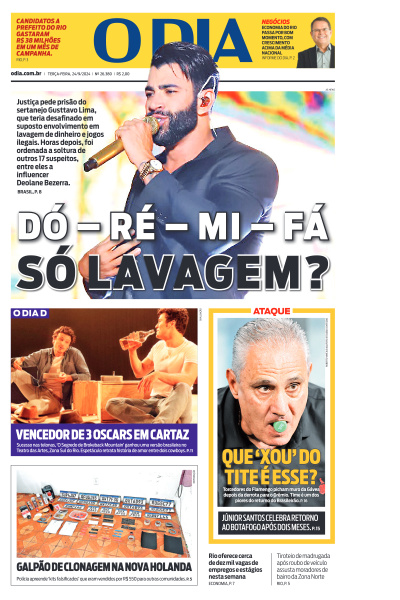 O DIA - Edição de 24 de Setembro de 2024