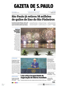 Gazeta de S. Paulo - Edição de 25 de Setembro de 2024