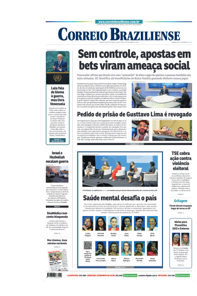 Correio Braziliense - Edição de 25 de Setembro de 2024