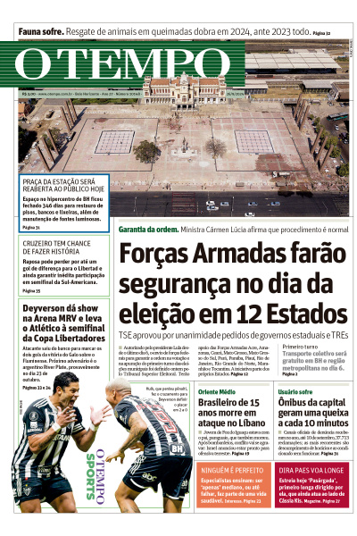 O TEMPO - Edição de  26 de Setembro de 2024