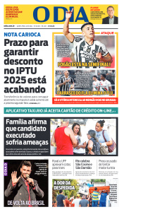 O DIA - Edição de 26 de Setembro de 2024