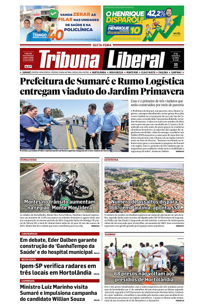 Tribuna Liberal - Edição de 27 de Setembro de 2024