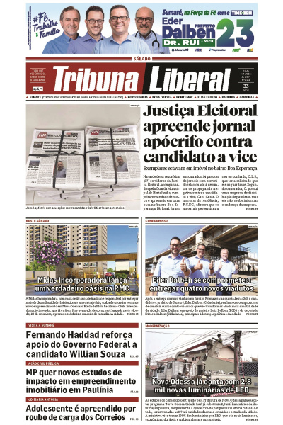 Tribuna Liberal - Edição de 28 de Setembro de 2024