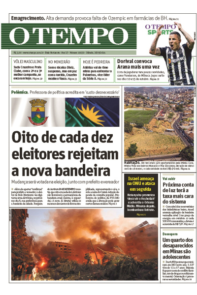 O TEMPO - Edição de 28 de Setembro de 2024