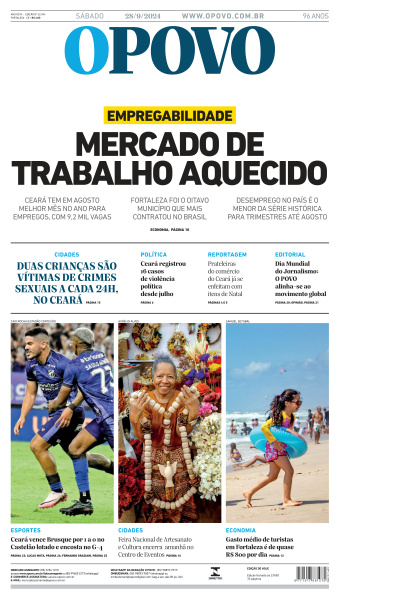 O POVO - Edição de 28 de Setembro de 2024