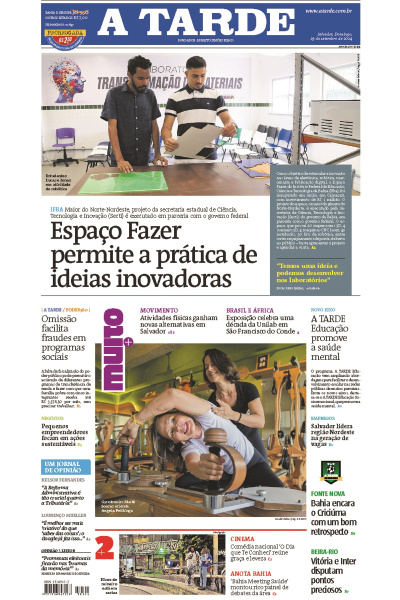 A TARDE - Edição de 29 de Setembro de 2024