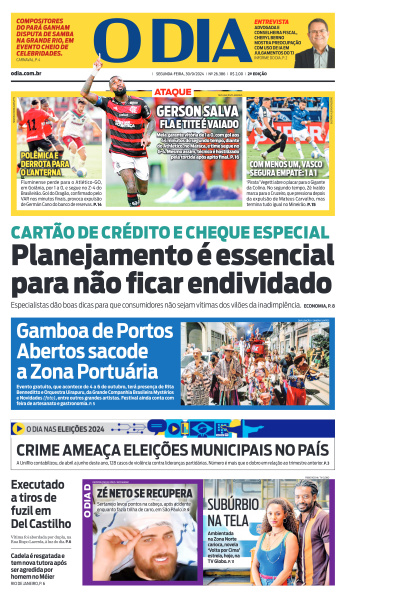 O DIA - Edição de 30 de Setembro de 2024