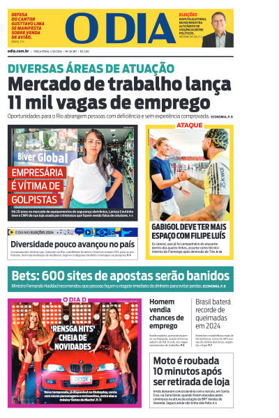 O DIA - Edição de 01 de Outubro de 2024