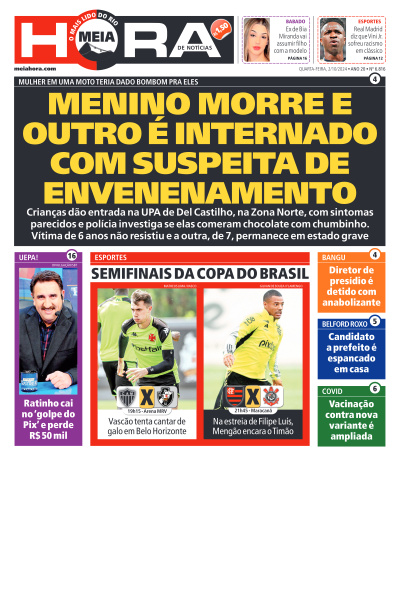 MEIA HORA - Edição de 02 de Outubro de 2024