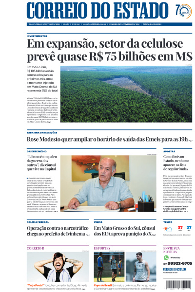 Correio do Estado - Edição de 02 de Outubro de 2024